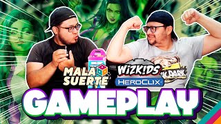 LA CAMPAL DE MARVEL HEROCLIX quotNext Phasequot  MODERN 300pts  WIZKIDS  MALASUERTE [upl. by Akemehc]