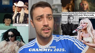 KOMENTARIŠEM GRAMMYs NOMINACIJE 2025 I PREDVIDJAM POBEDNIKE Veliki SNUB  Nenad Ulemek [upl. by Ecinwahs]