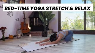 10Minute Bedtime Yoga Stretch and Relax [upl. by Trahern]