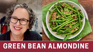 Green Beans Almondine with Garlic  Easy Thanksgiving Side  The Frugal Chef [upl. by Inacana992]