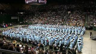 CVHS Hat Toss 2024 Graduation [upl. by Aisak]