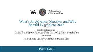 What’s An Advance Directive and Why Should I Complete One [upl. by Eerot965]