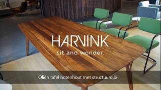 Houten tafel in de olie zetten  onderhoud houten tafel [upl. by Adnwahsor]