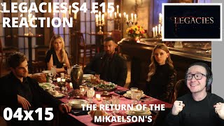 LEGACIES S4 E15 EVERYTHING THAT CAN BE LOST MAY ALSO BE FOUND REACTION 4X15 THE MIKAELSONS RETURN [upl. by Oliric]