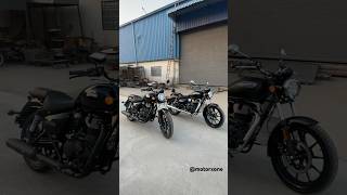 Meteor 350  Fireball Black vs Stellar Black🔥royalenfieldmeteor350 meteor350 motorxone [upl. by Yenruogis]