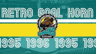 Cleveland Lumberjacks Goal Horn 19951996 RETRO [upl. by Vinita501]