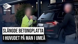 SLÄNGDE BETONGPLATTA I HUVUDET PÅ MAN I UMEÅ  HELA RÄTTEGÅNGEN [upl. by Vincent28]