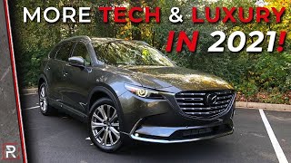 The 2021 Mazda CX9 Signature is An Even More Appealing Family SUV [upl. by Ahoufe26]