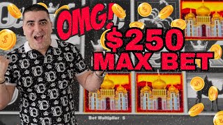 OMG So Many 250 Max Bet BONUSES  EPIC CASINO PLAY [upl. by Perrin179]