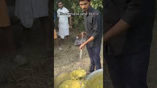 Barj mandal parikarma 2024 parshad 🪷❣️ ll youtubeshorts food foryou rkd203 vrindavan [upl. by Hanfurd]