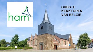 Oudste kerktoren van België Oostham [upl. by Phaedra616]