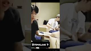 TAE PRANK WITH JIMIN 😂🤣 bts v jkmin trending viralshortsbtsarmybtsfunny youtubeshorts kpop [upl. by Musa]