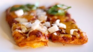 How to Make Cheese Enchiladas with Homemade Sauce  Hilah Cooking [upl. by Hamel]