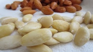 How to Blanch Almonds [upl. by Skilken]