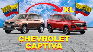 Chevrolet CAPTIVA XL 2024 llega a ECUADOR 🇪🇨 ¿Qué cambió 🤔 [upl. by Ursulette]