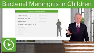 Bacterial Meningitis Symptoms in Children – Infectious Diseases  Lecturio [upl. by Landahl181]