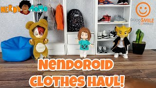 Nendoroid Clothes Haul  Fashion Show  NerdyMoMo [upl. by Erreipnaej466]