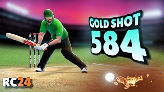 🔥 Real Cricket 24 Gold Shot 584 Review  Is it bad Or Good  RC24 [upl. by Atinaw777]