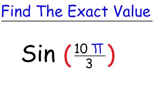 How To Find The Exact Values of Trig Functions [upl. by Relyhs]