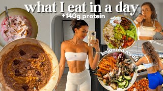 what I eat in a day how I lose fat amp gain muscle [upl. by Dexter]