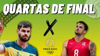 OLIMPÍADAS PARIS 2024 QUARTAS DE FINAL DEFINIDAS [upl. by Natfa]