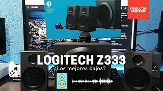 LOGITECH Z333  Las bocinas con un buen BASS  Productos Gamer MX [upl. by Yearwood]