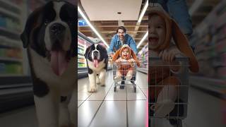 🐶 Evolution of Dog  Shopping with Daddy 🥰 Dog Evolution ✅ shorts dog cute puppy [upl. by Pompea]