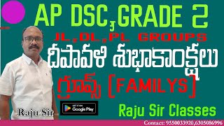 AP DSC PHYSICAL SCIENCE  GRADE 2 ANALYST  JL DLPL GROUPS  FAMILYS దీపావళి శుభాకాంక్షలు [upl. by Su]