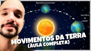 Movimentos da Terra Translação e Rotação e suas consequências  AULA COMPLETA  Ricardo Marcílio [upl. by Humo]