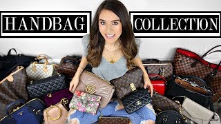 MY DESIGNER HANDBAG COLLECTION 2018 [upl. by Garald]