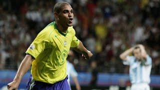 LEGENDARY GOALS  ADRIANO ● CONFEDERATION CUP 2005 ● BRAZIL 4 X 1 ARGENTINA [upl. by Noell185]