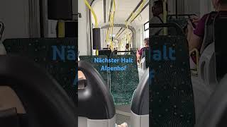 Nächster Halt Alpenhof Linie 4 Tram City Flex [upl. by Eynahpets422]