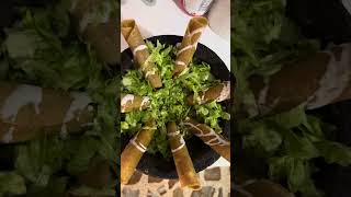 Tacos dorados Con Guacamole en Molcajete [upl. by Anitsihc]