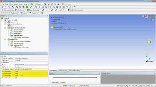 Guitar String simulation Ansys tutorial [upl. by Jammie]