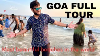 Best place to visit in GOA  Goa full tour video  Internship Days in belagavi [upl. by Treb]