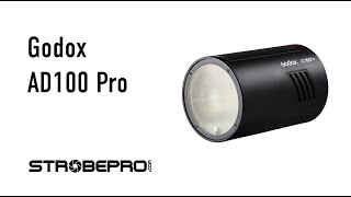 Godox AD100 Pro Strobe  Complete Walkthrough [upl. by Cimbura112]