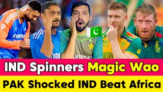 PAK Shocked India Spinners Magic Bowling  SA All Out 141  IND win 1st T20 In Durban [upl. by Rokach]