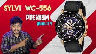 Sylvi Premium Watch 🔥 Sylvi WC556 Analog Watch Unboxing and Review [upl. by Chris]