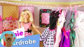 Armadio Barbie Fai da te  armadio walk in per bambole per i vestiti  parte 2 [upl. by Chaffee255]