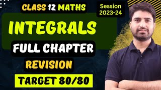 Integrals Class 12  Integration Full Chapter Revision  Tapasya Series  BOARDS 202324 [upl. by Ule121]