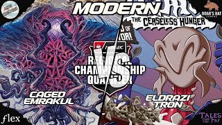 Caged Emrakul VS Eldrazi Tron MTG Modern [upl. by Ttennaj539]