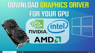 How to Download ANY Graphics Driver AMD Intel Nvidia [upl. by Venice457]