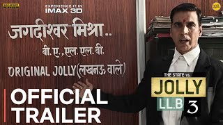 JOLLY LLB 3 MOVIE  Official Trailer  Akshay Kumar  Arshad Warsi  Jolly LLB Trailer jollyllb3 [upl. by Innus]