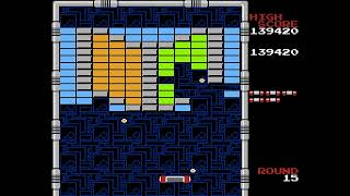 TAS NES Arkanoid quotwarplessquot by eien86 in 105612 [upl. by Carie]