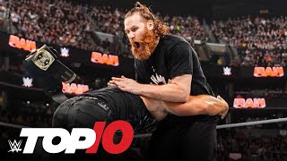 Top 10 Monday Night Raw moments WWE Top 10 July 1 2024 [upl. by Leis557]