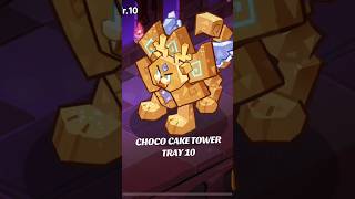 DECADENT CHOCO CAKE TOWER TRAY 10  Cookie Run Kingdom [upl. by Isiahi292]