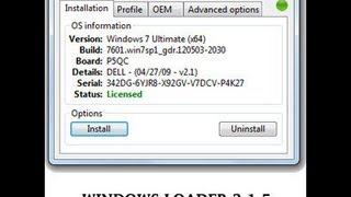 Windows 7 activatorLoader no survey no virus 100working Part 2 [upl. by Sheelagh]