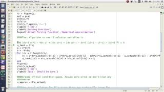 MATLAB Help  Nonlinear Partial Difference Method FollowUp [upl. by Hime]