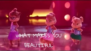 The Chipettes  What Makes You Beautiful [upl. by Aynwat]