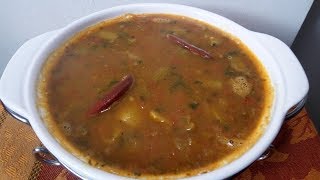 Tasty Sambar recipe with home made masala [upl. by Madid191]